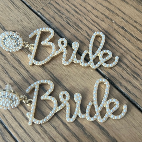 Bride Bachelorette Bundle - purse, hats, sunglasses, earrings, & bow! - Picture 4 of 16